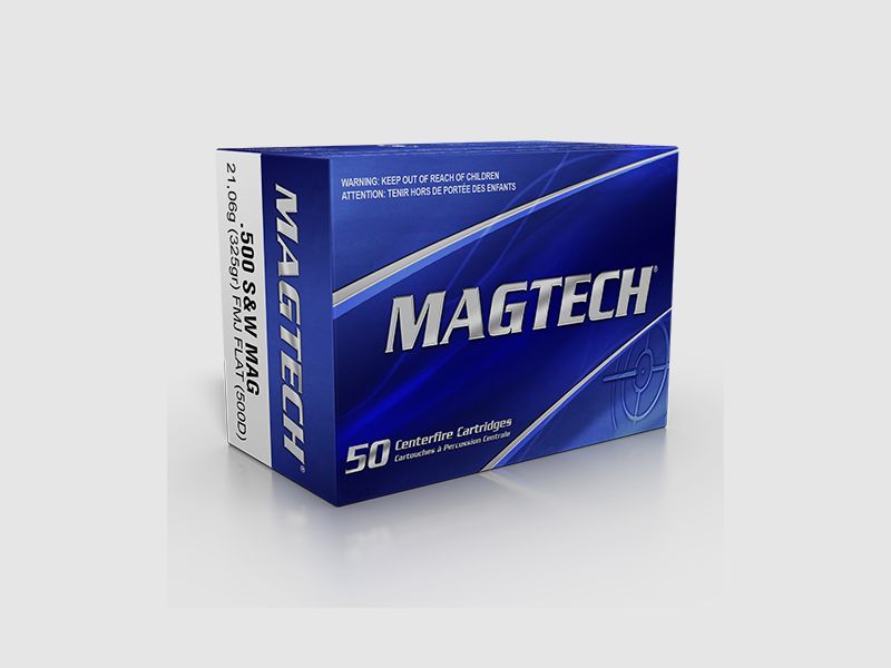 Magtech .500 S&W 325GR FMJ 20 cartridges