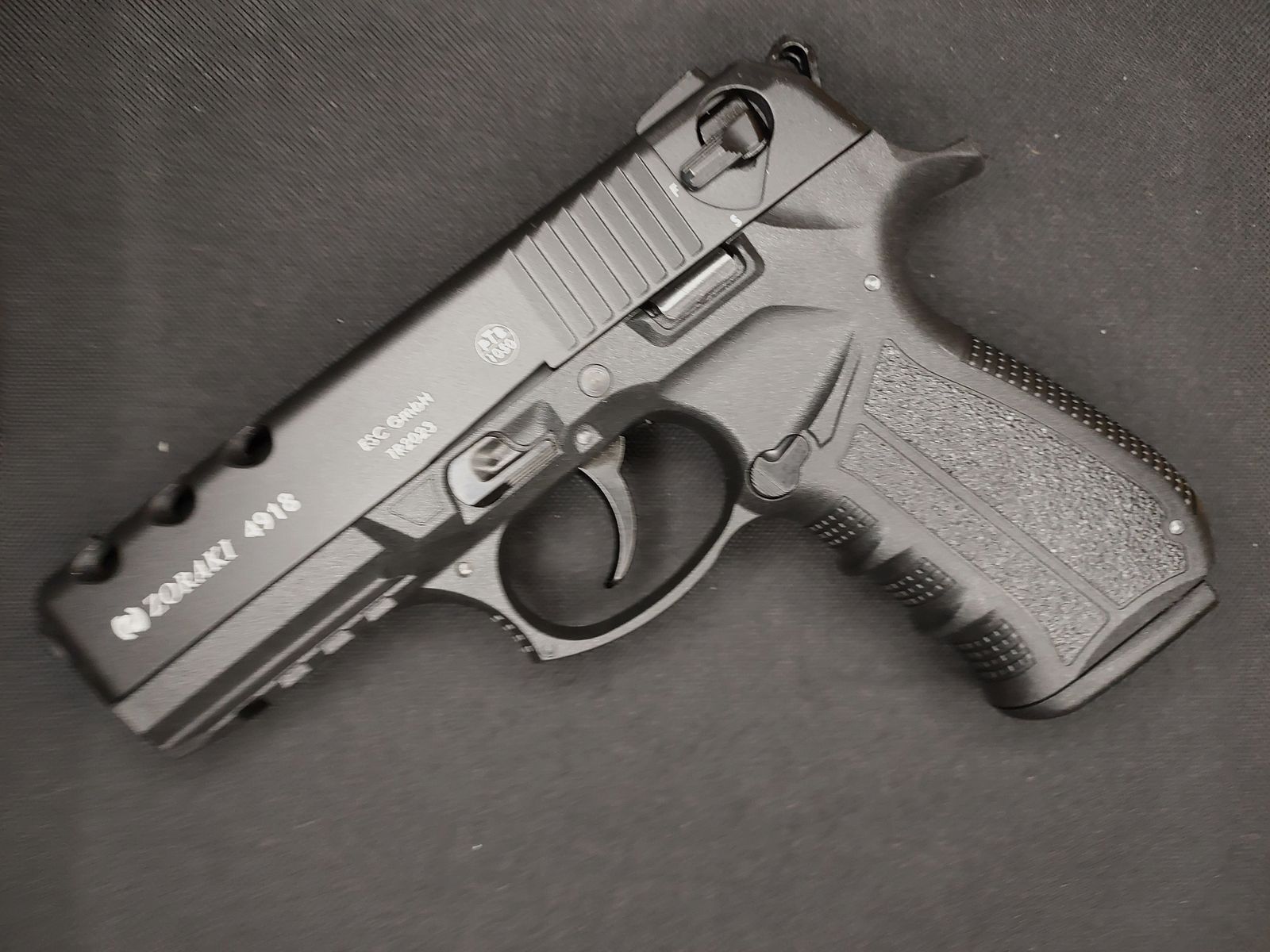Zoraki 4918 pistola de fogueo Cal. 9mm P.A.K. (PTB 1050)