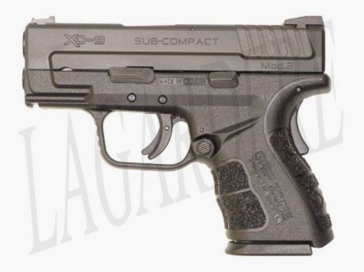 SPRINGFIELD XD9 SUB-COMPACT CZARNY (PISTOLET)