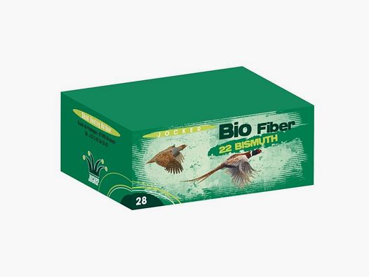 Jocker Bio Fiber Patronen 22 Bismuth Kaliber 28/70 22 Gr