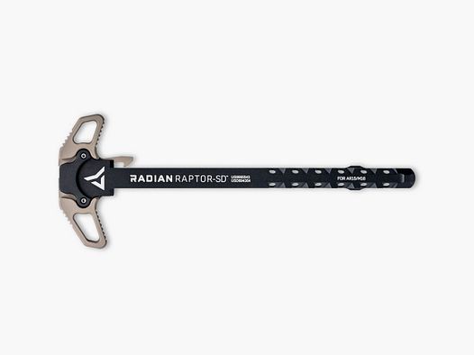 RADIAN RAPTOR SD LEVIER D&rsquo;ARMEMENT AMBIDEXTRE AR15 FDE