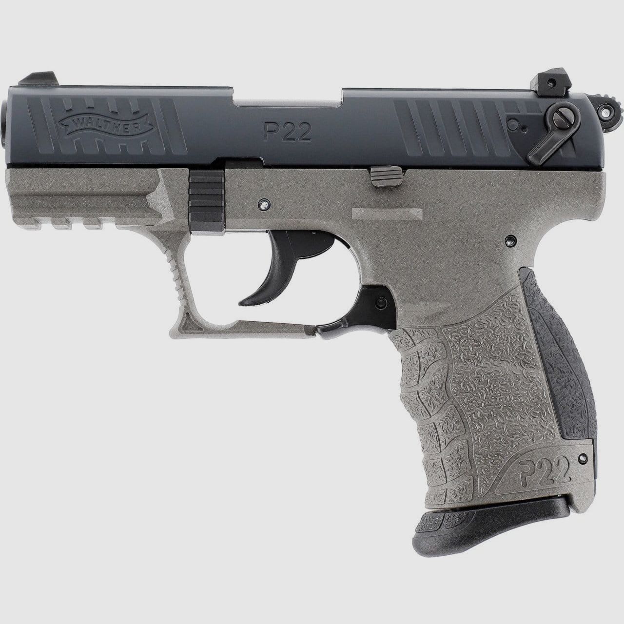 Walther P22Q pistola a salve 9 mm P.A.K. Meteor Gray