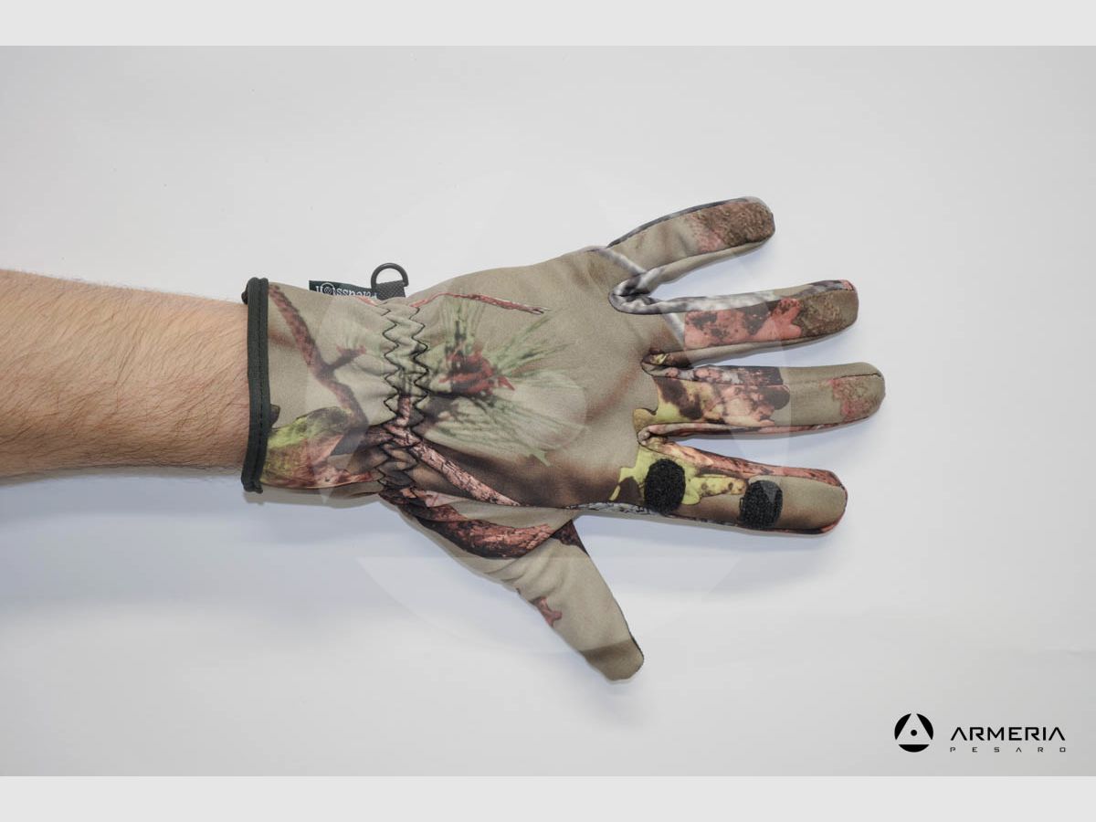 Camouflage Handschoenen Percussion Ghost met Open Vinger Maat XL, afbeelding 2 van 3