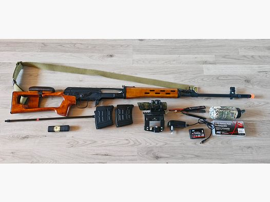 LCT SVD Airsoft Echtholz S-AEG