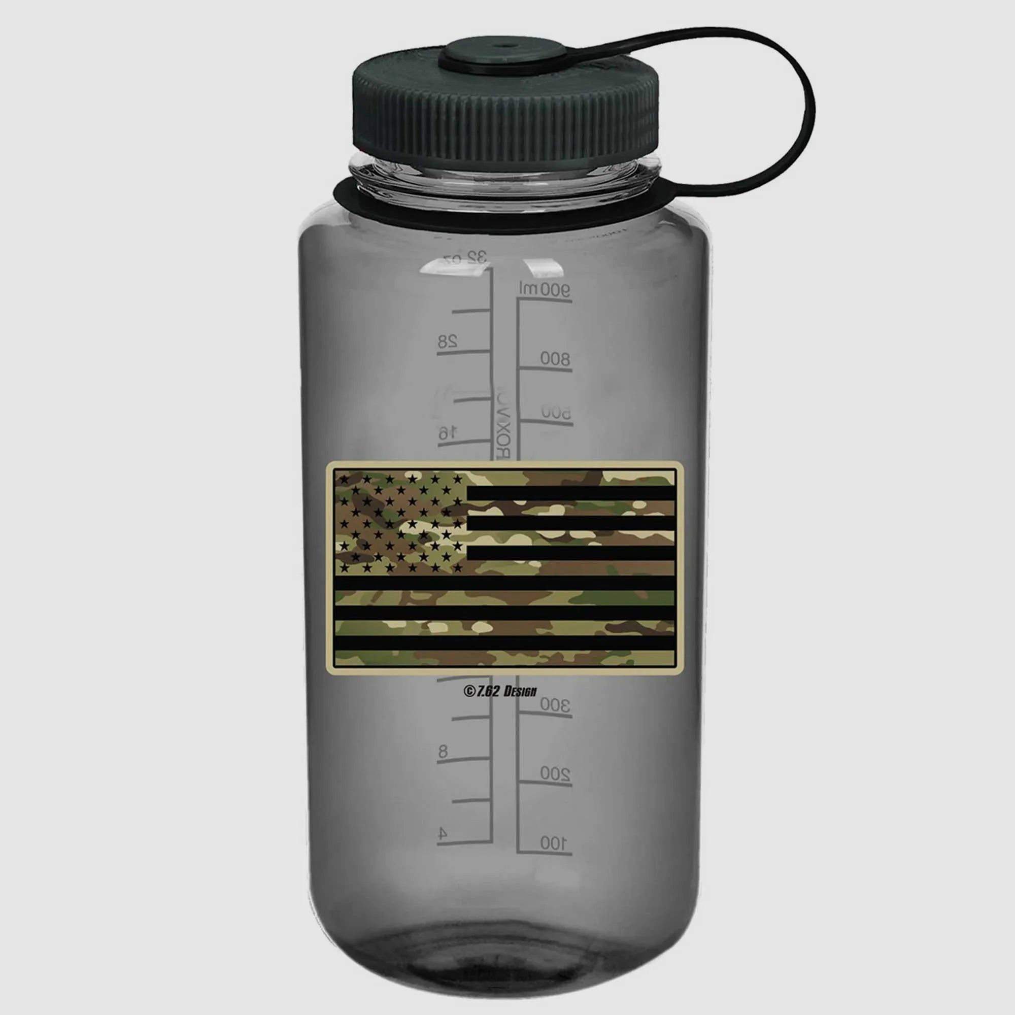 7.62 Design 7.62 Design Trinkflasche Nalgene 501 Camo Flag 950 ml smoke