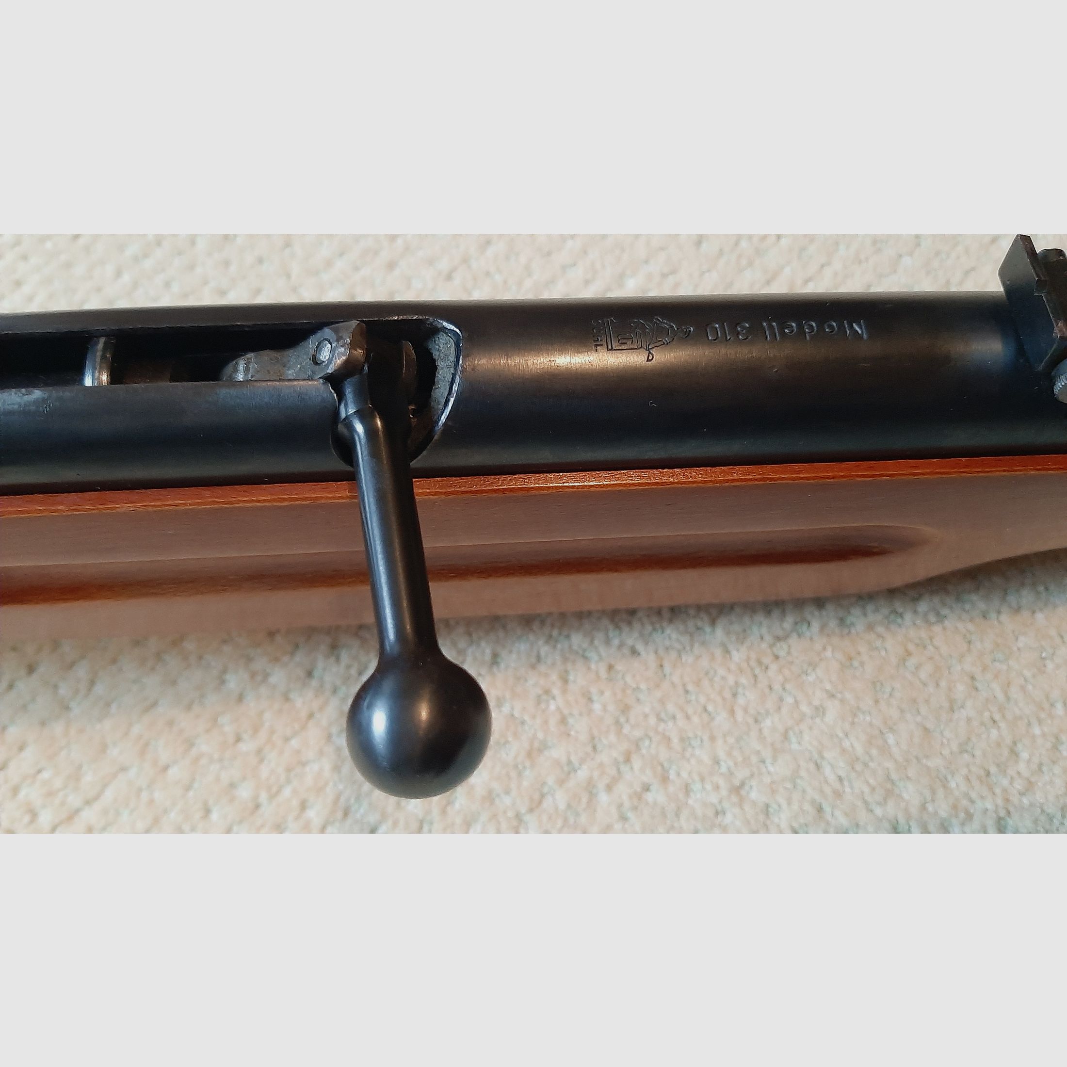 Fucile ad aria compressa Suhl Haenel 310 con calcio sportivo