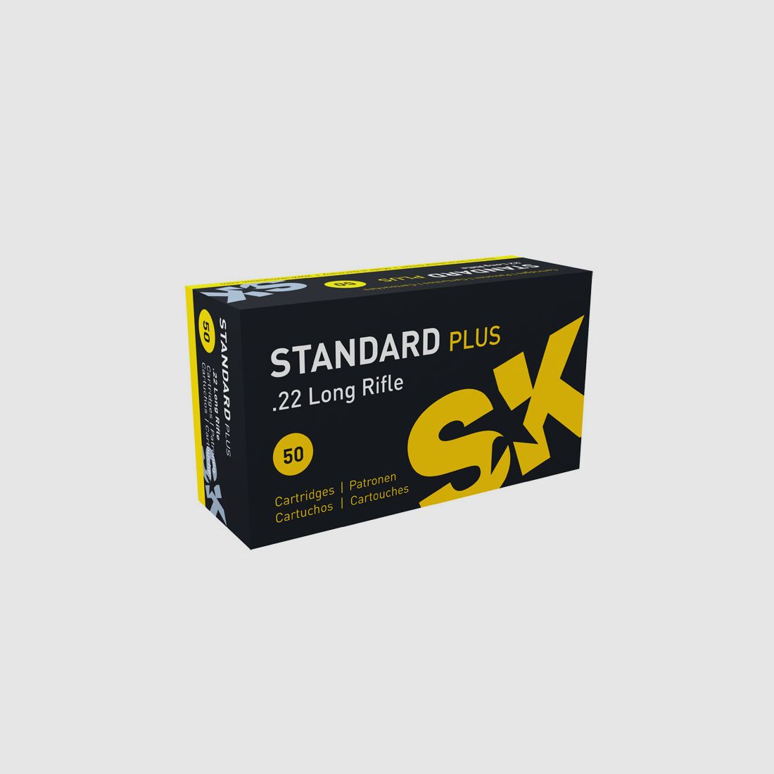 SK Standard Plus .22 LR 40GR LRN 50 cartuchos