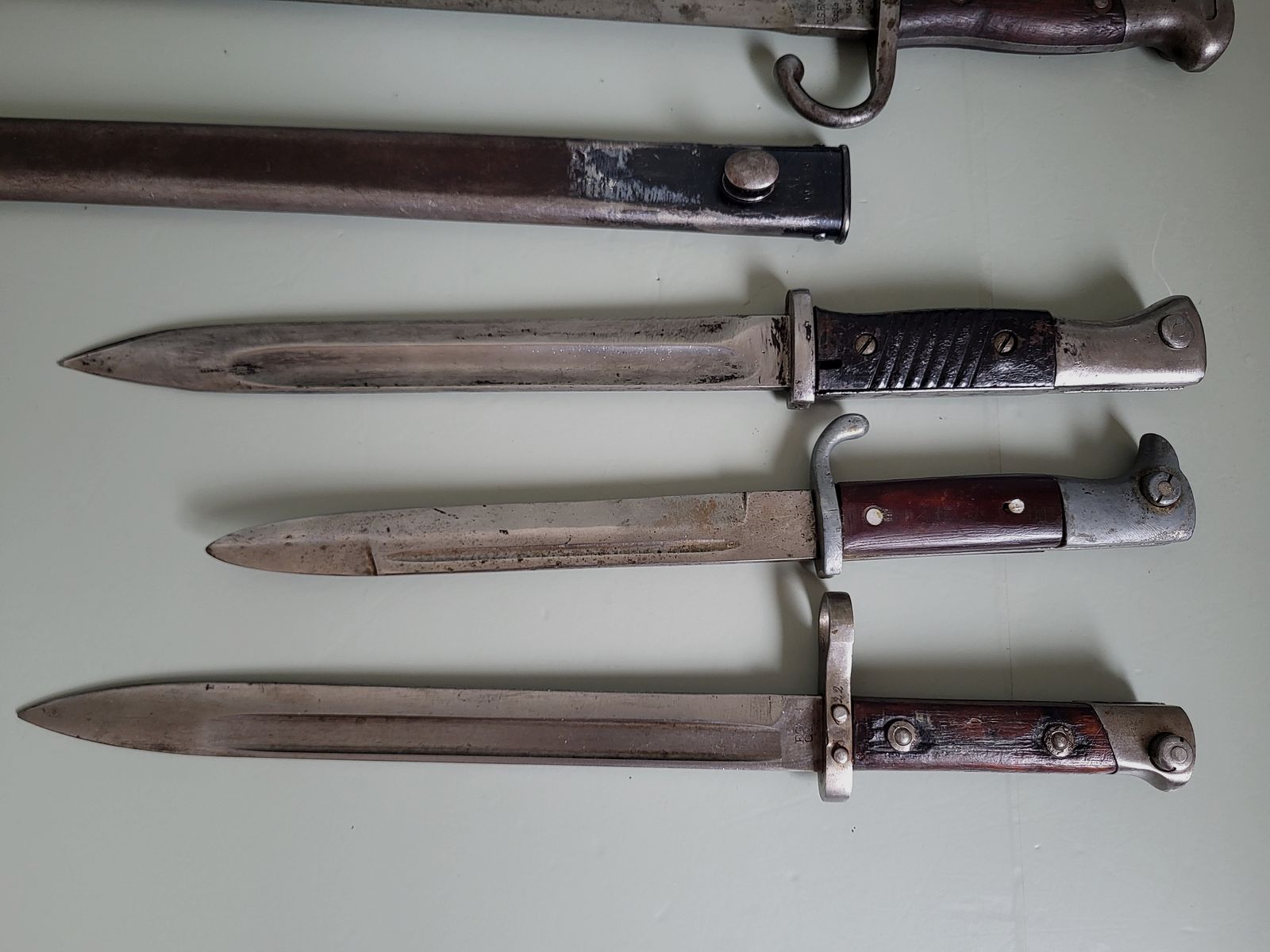 Bajonety Konvolut - Mauser - k98 - 2 WK
