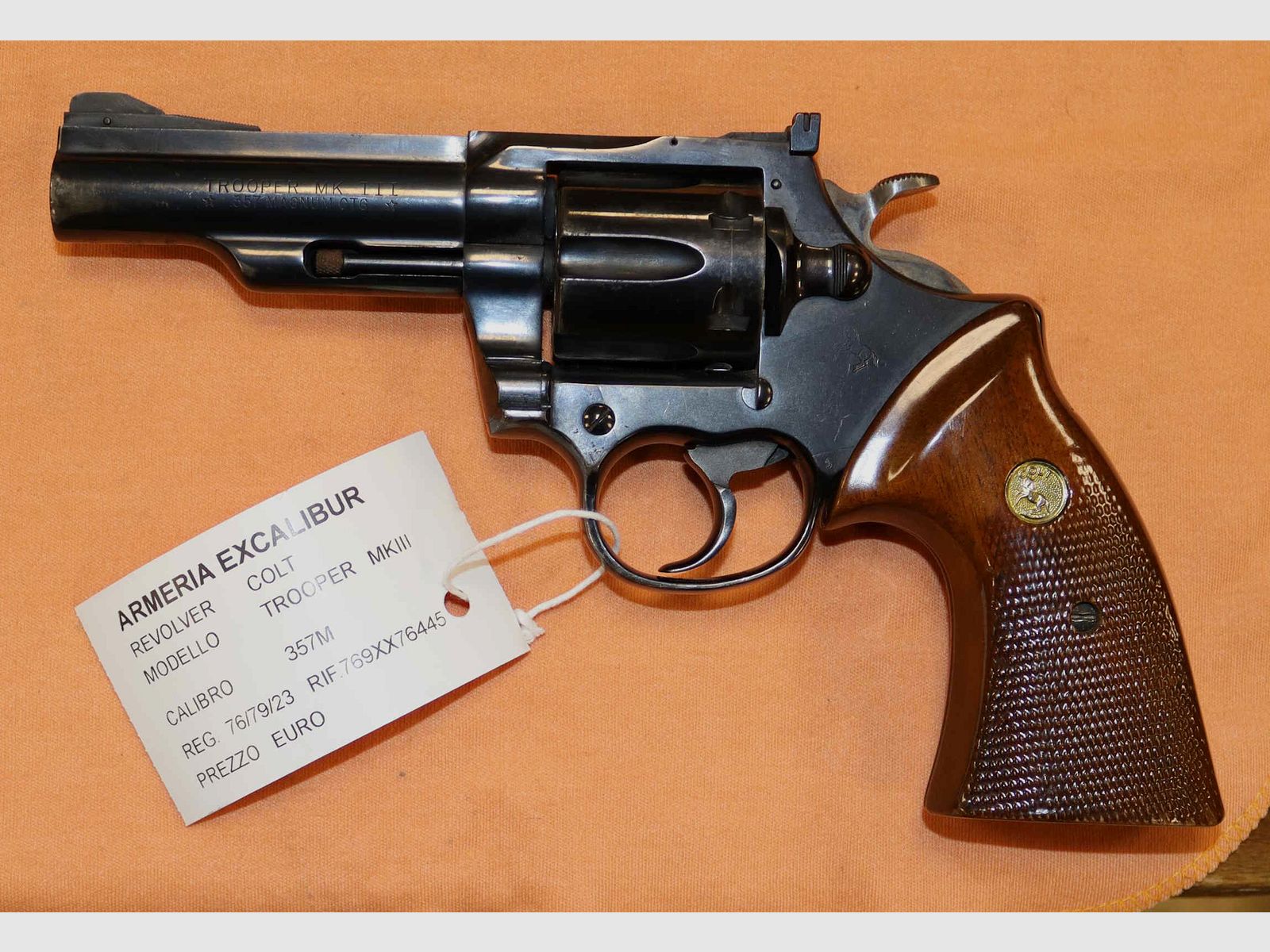 Revolver Colt Modell Trooper MKIII Kaliber 357MG, Bild 1 von 7