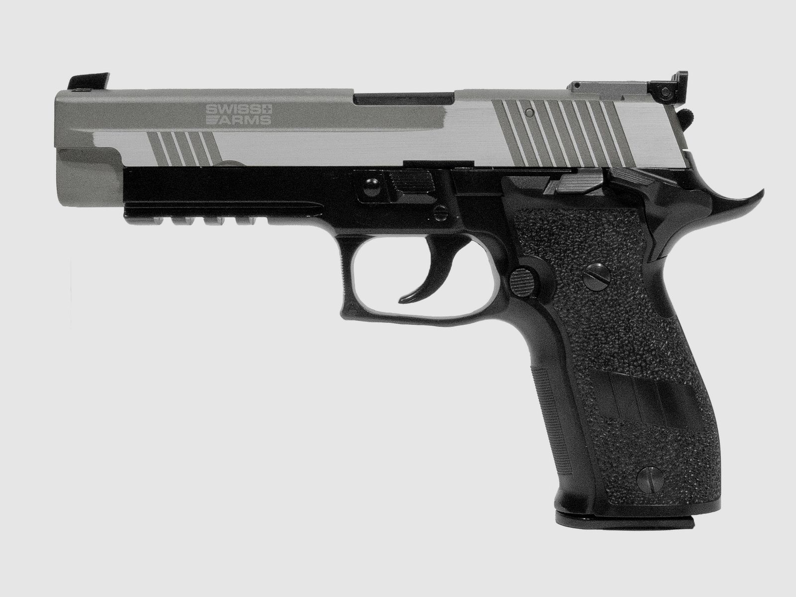 Pistola de la Marina Suiza XXL Bicolor 6mm - Airsoft Co2 BlowBack