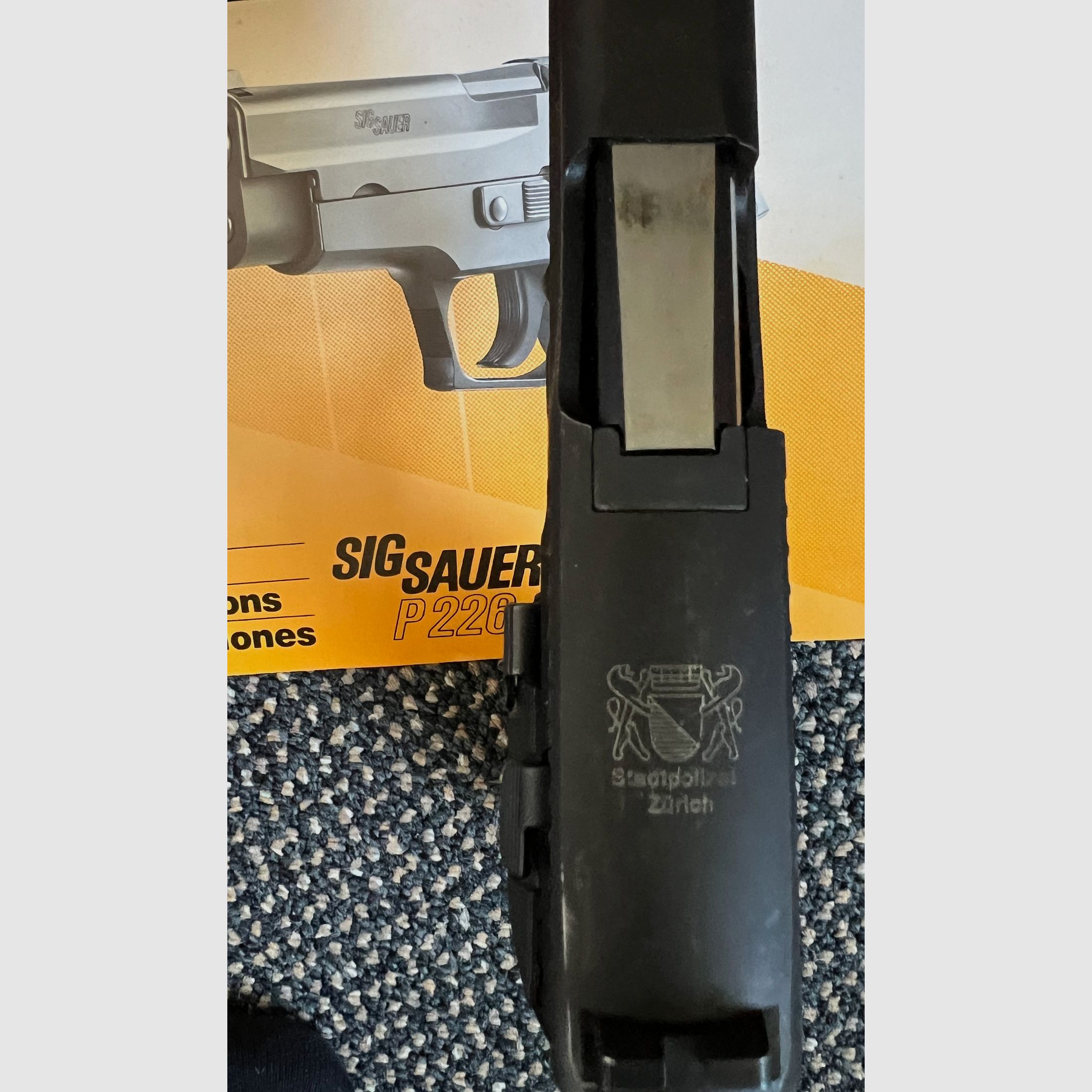 SIG Sauer P226, P228 P230 Verkauf von Dienstwaffen aus Nachlass, SIG Sauer