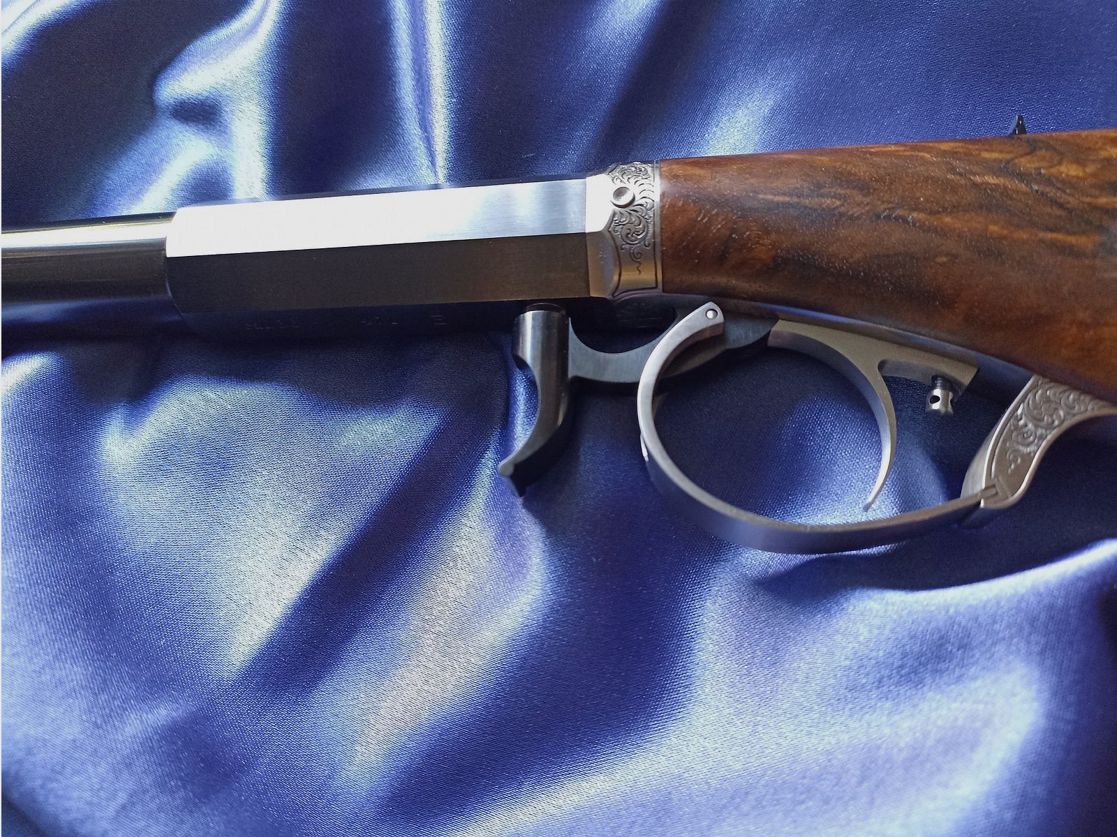 Tilo Dedinski Unterhammerpistole Modell Billinghurst Kaliber .36 Vorderlader Perkussionspistole