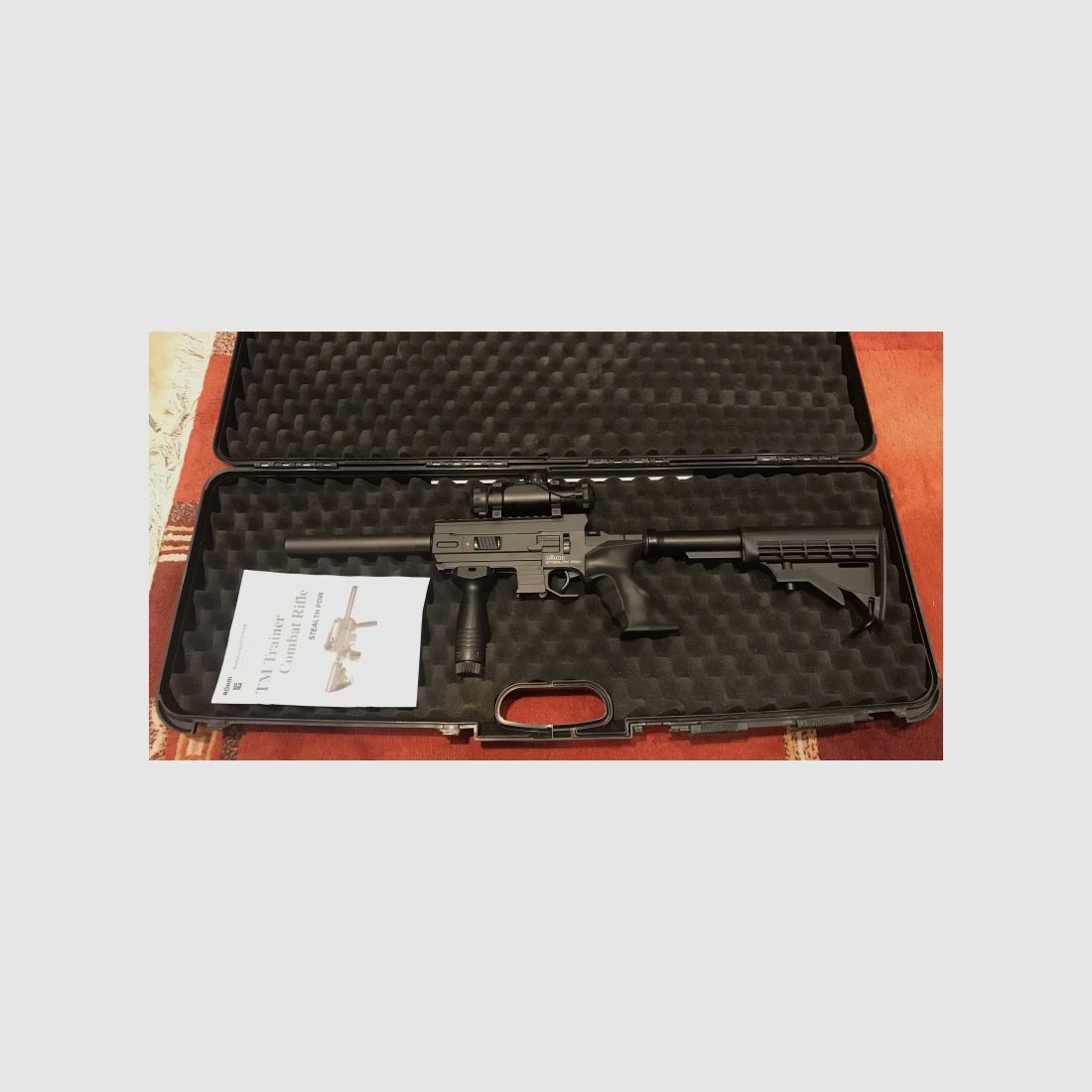 Sammlerstück Röhm TM Trainer combat Rifle 4.5mm CO2