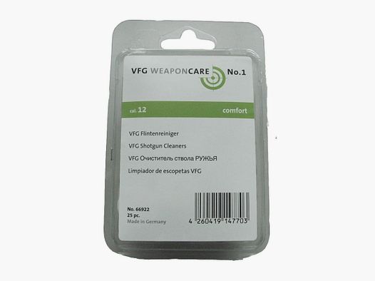 VFG Flinten-Filzreiniger Comfort à 25 stuks
