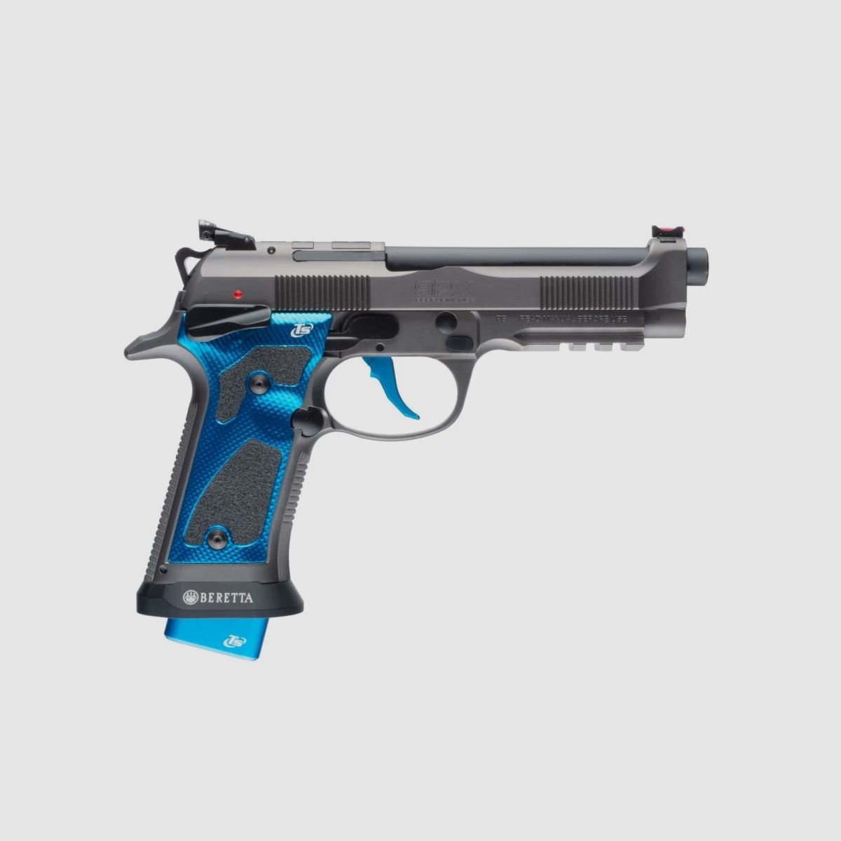 Beretta 92X Performance Optic Dark Series Blue Full Optional Pistola Semiautomatica Cal. 9 mm Luger – 20 Colpi