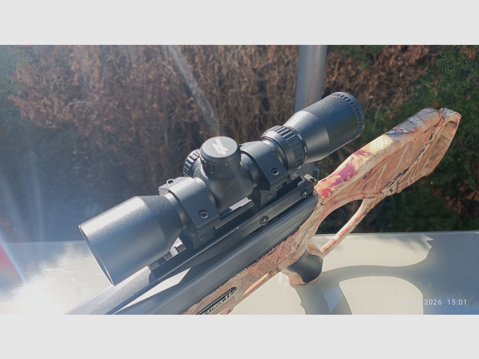 Armbrust Excalibur Matrix 330 mit Zubehör 