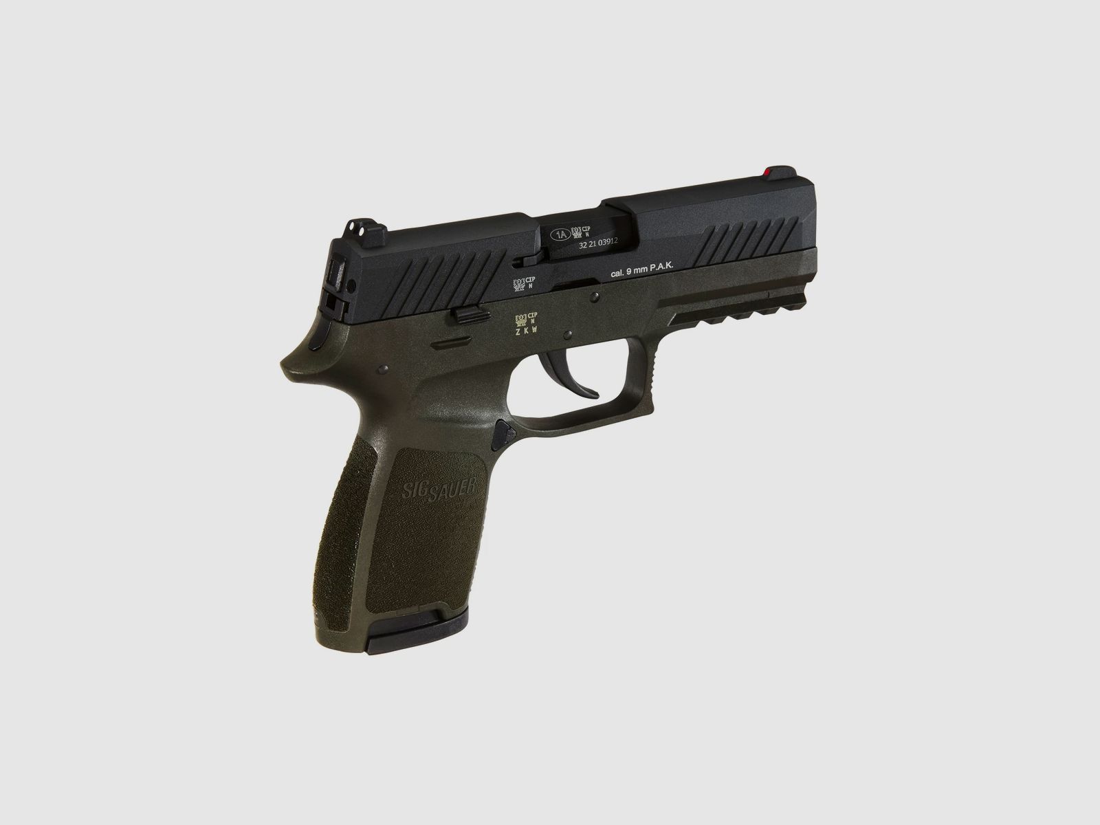 SIG Sauer Schreckschuss Pistole P320 OD Green