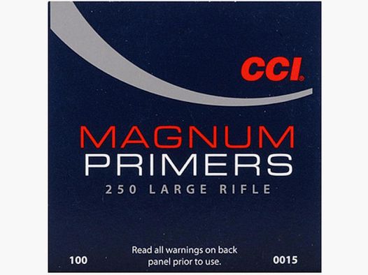 Primer CCI 250 Large Rifle magnum VE100