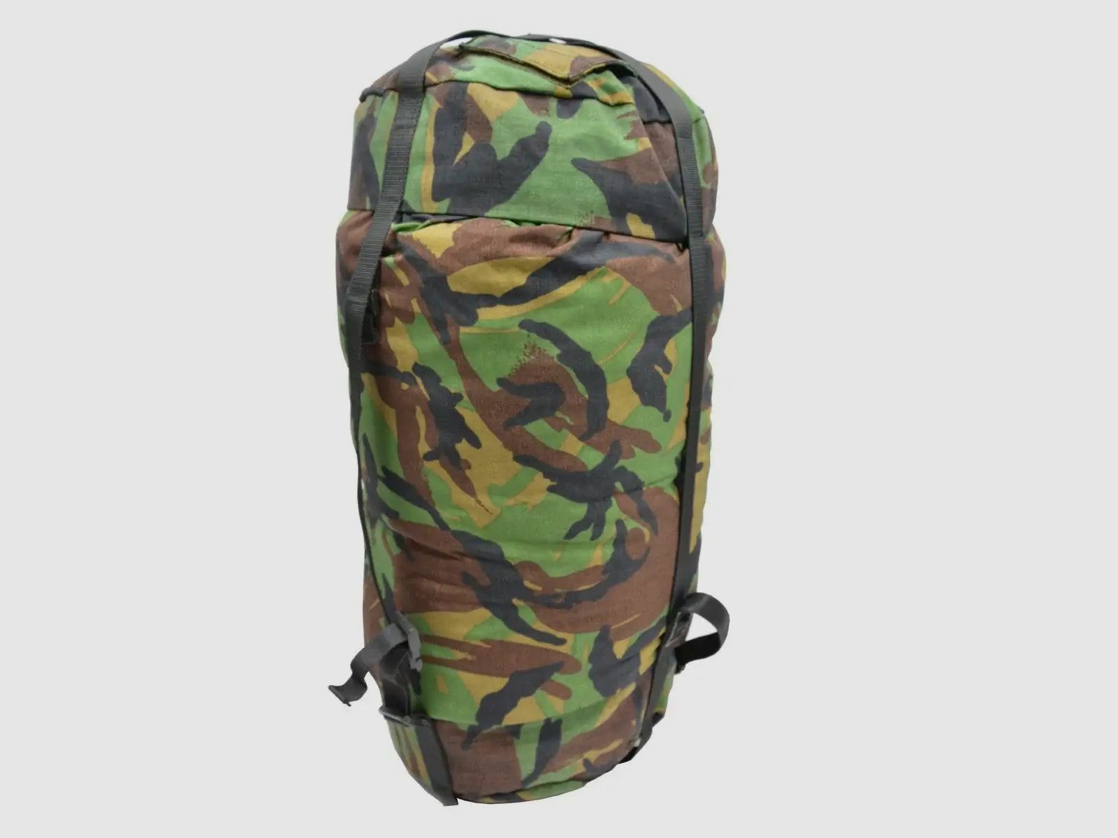 Armée néerlandaise Armée néerlandaise Sac de compression néerlandais LG camouflage d'occasion