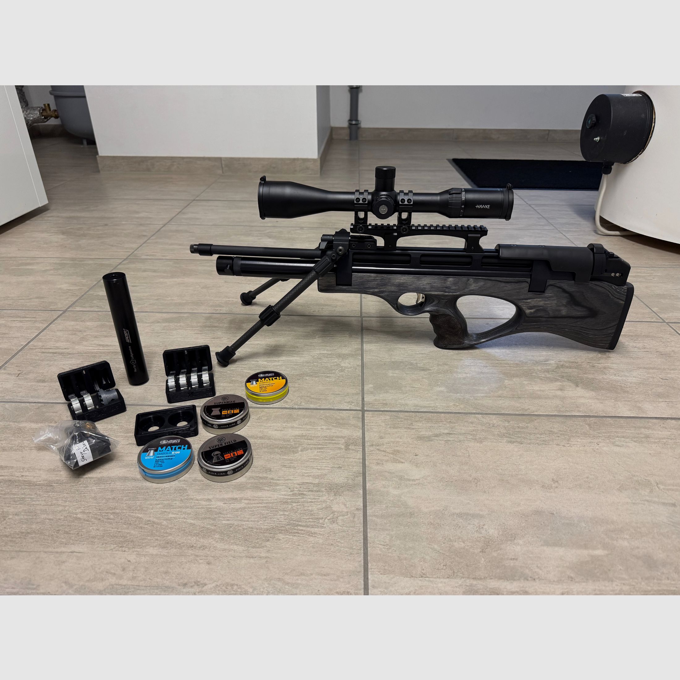 Steyr Pro X 4,5 mm – Komplettset im Bestzustand