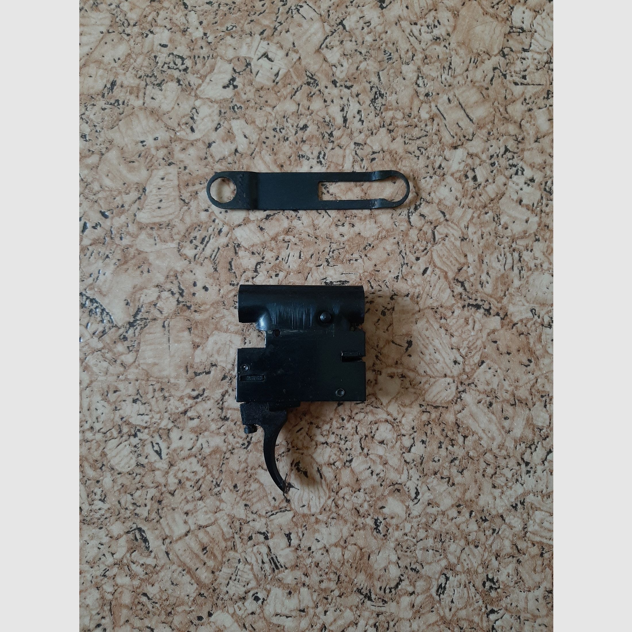 Walther LG 52 Abzugssystem mit Schaftblech