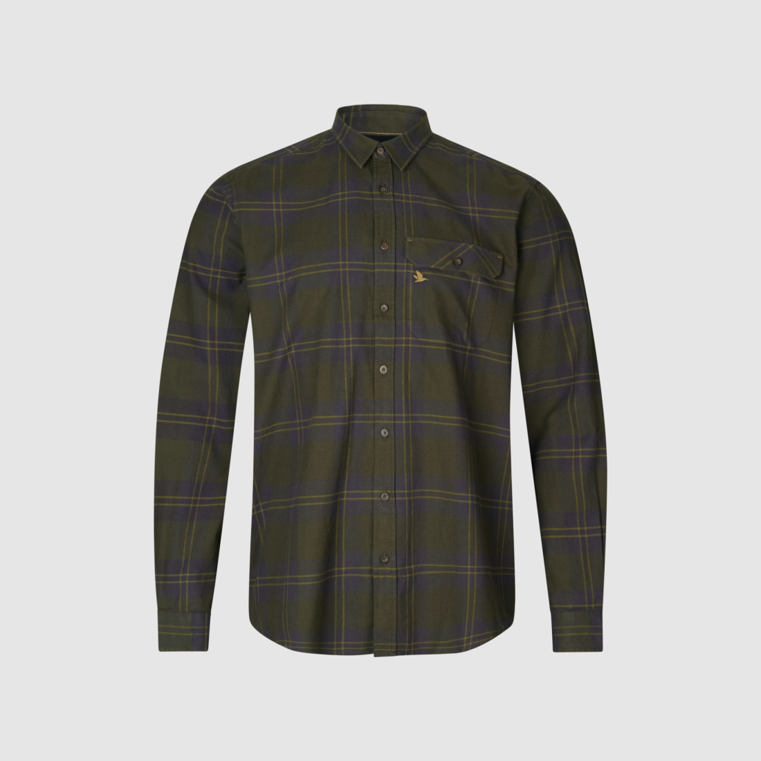 Seeland Herren Hemd Highseat Dark Olive