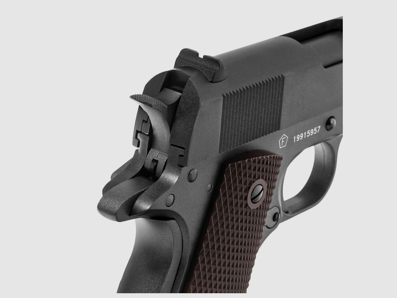 Pistolet à air comprimé CYBERGUN SWISS ARMS P1911 Blow Back 4,5, image 6 sur 9