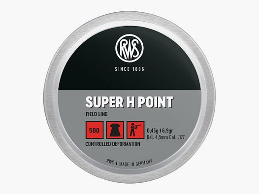 RWS SUPER H-POINT 6.35mm 1,62g 200/2.000/8.000