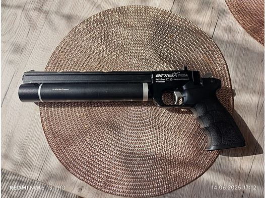 PCP Pistole 5,5mm mit Füllsonde