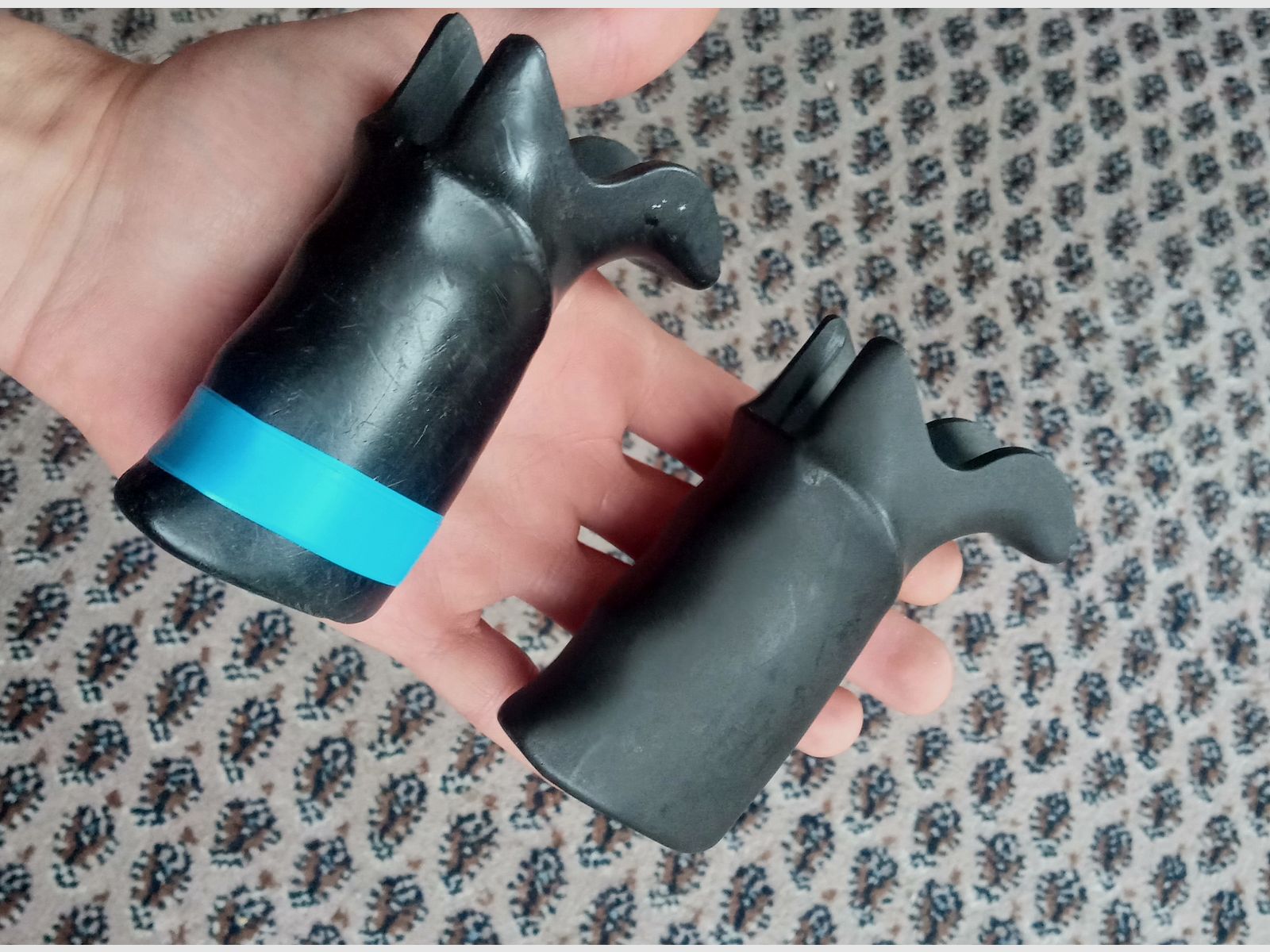 Original G3A1 Vintage Pistolengriffe Schwarz und Anthrazit / H&K G3 und Klone Griff