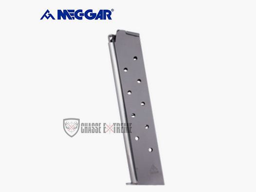Magazine MEC-GAR Colt 1911 Full Size 45 ACP 11 Schoten Nickel