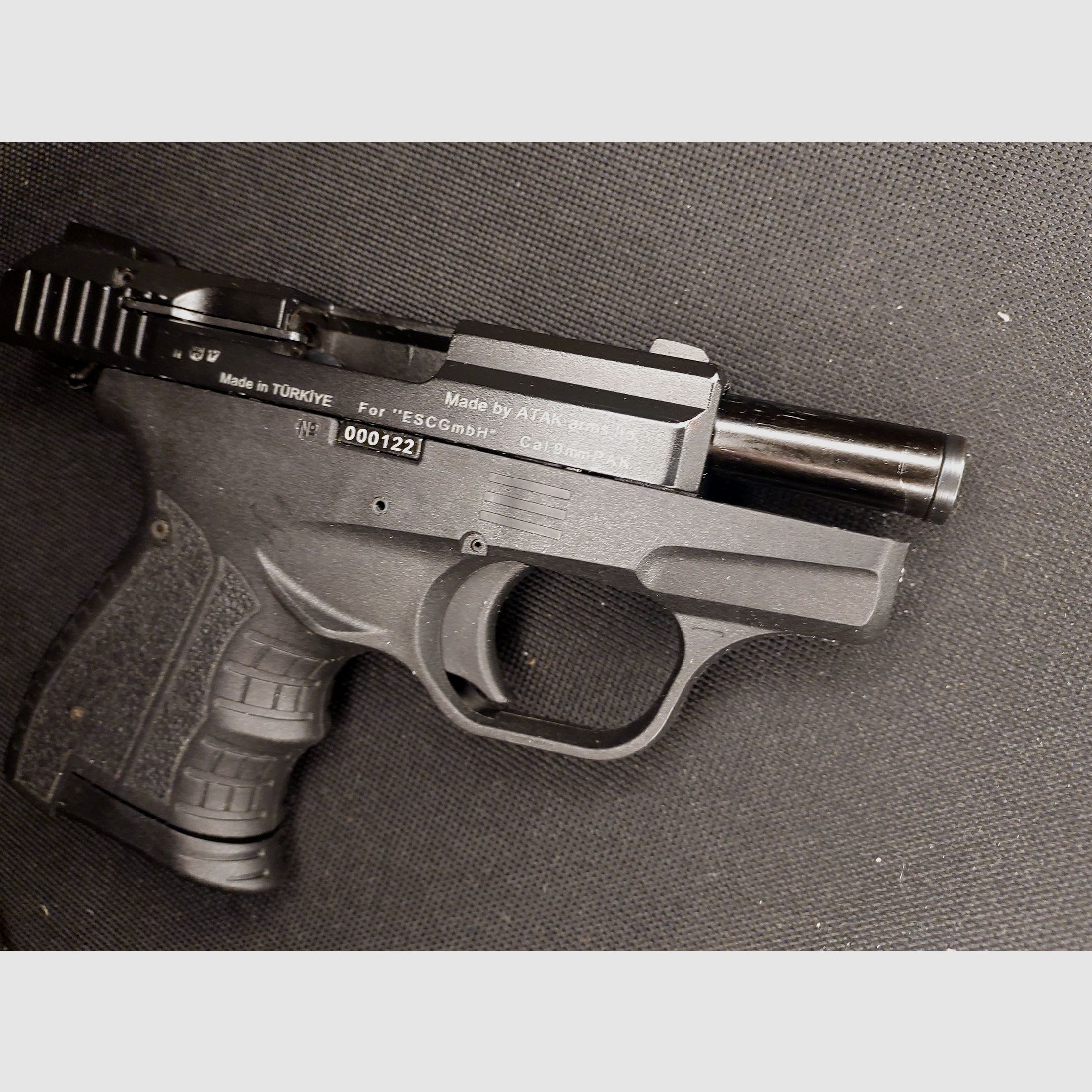 Zoraki 906 blank firing pistol 9mm P.A.K. (PTB 1012)