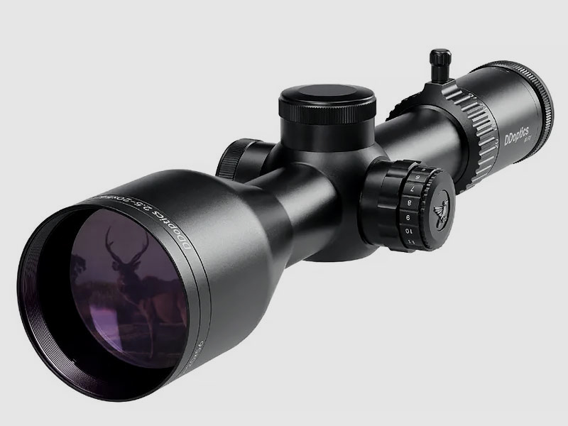 DDoptics NFX V8 2,5-20x56 A4N MRAD Handmatige Rood Punt