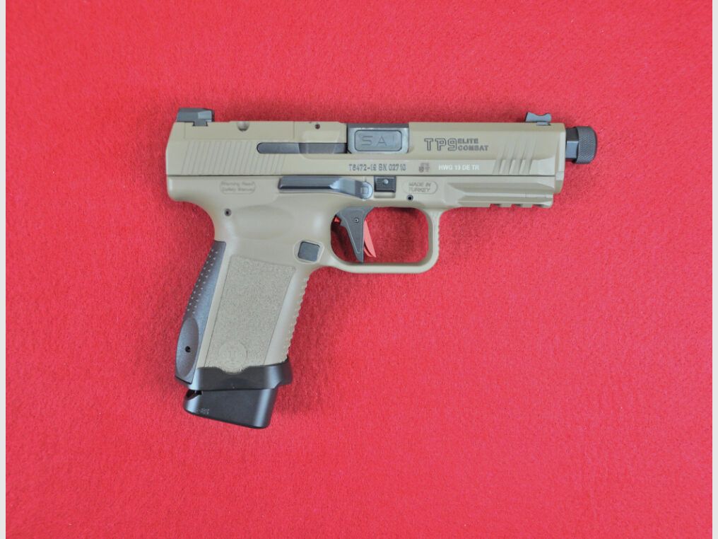 Canik TP9 Elite Combat SAO OR Desert 9mm Luger