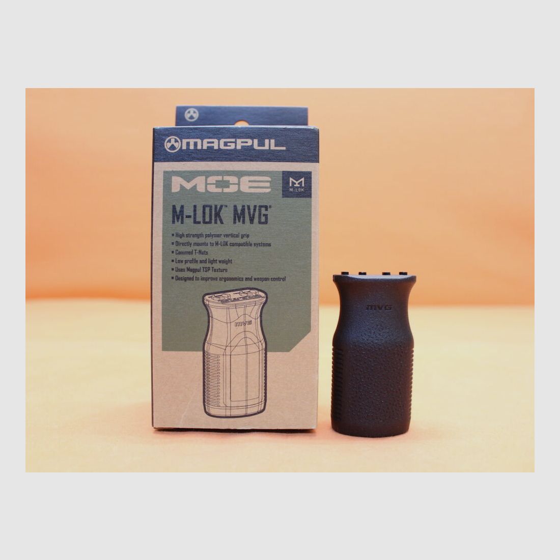 Magpul Magpul M-LOK MVG Vertical Grip (MAG597-BLK) Polymer Black/ Vorderschaftgriff für M-LOK