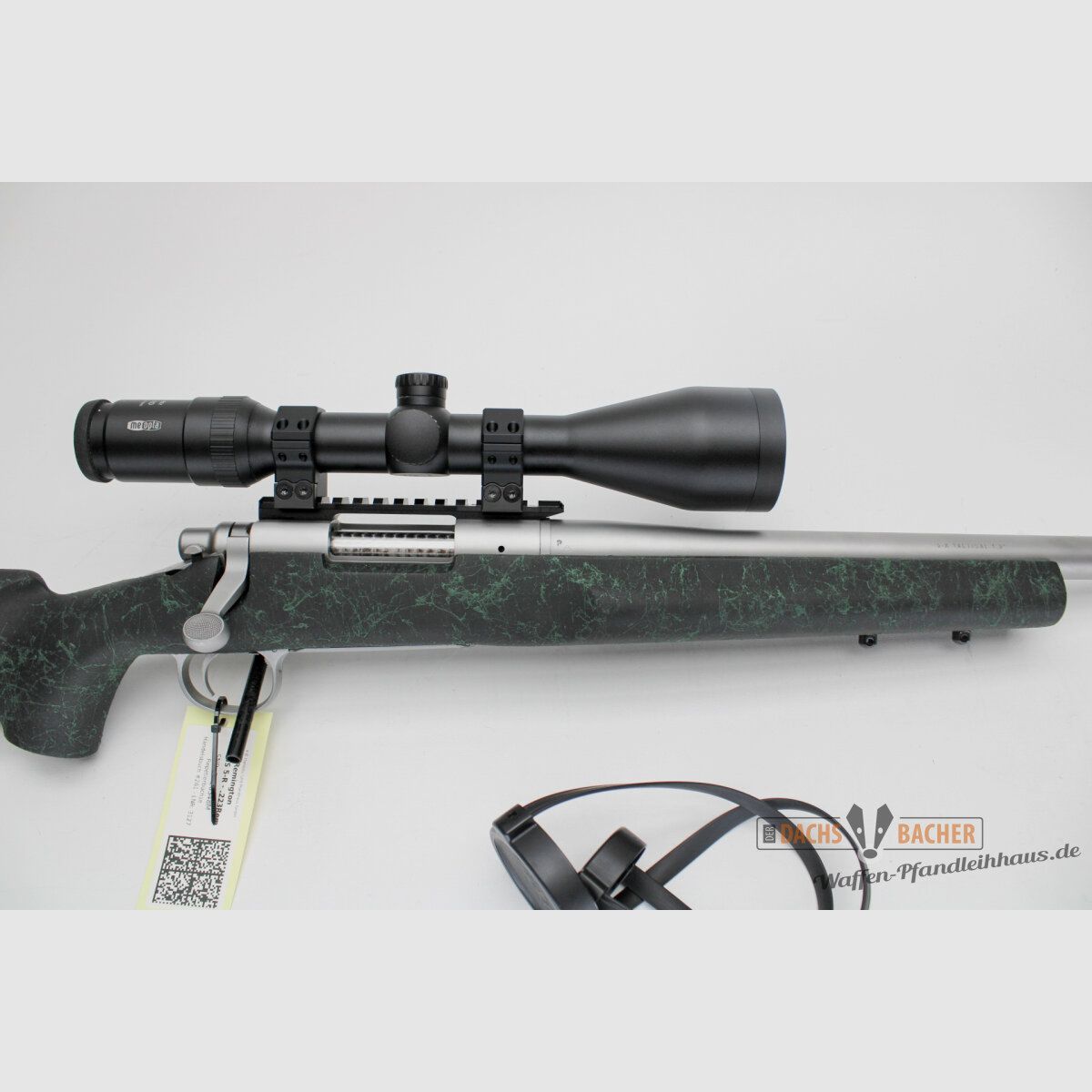 Rep. Büchse Remington 700 SS 5R Kal. .223 Rem Stainless Matchlauf mit Meopta 3-12x56RD