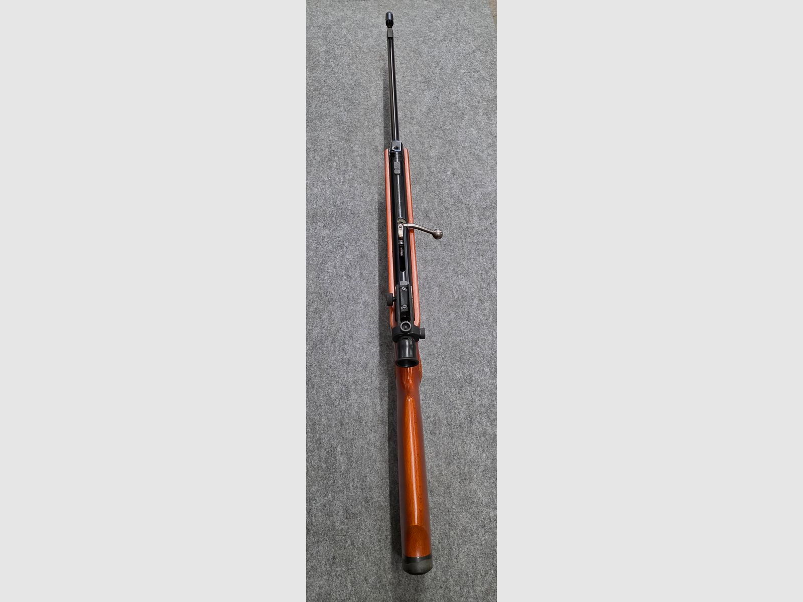 Q1 Skośny uchwyt tunelu koronkowego Haenel Mod. 3.112 z diopterem i precyzyjnym spustem przeładowującego kal. 4,5mm Diabolo 311 - 2, zdjęcie 6 z 10