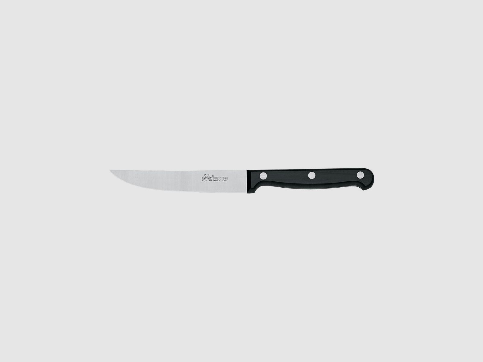 Due Cigni - Steakmesser Serie "klassisch" mit glatter Klinge