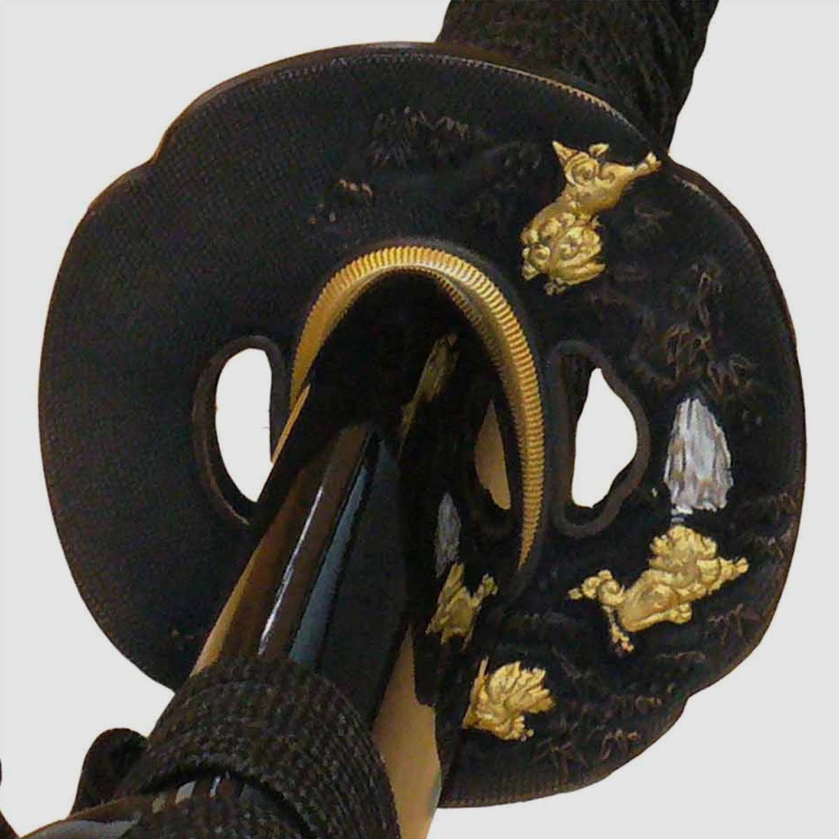 DerShogun Lion Dog - Shih Tzu Katana - 1060 Carbonstahl