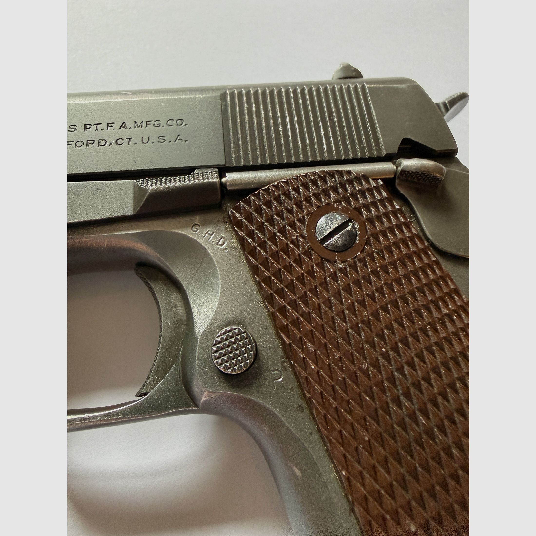 Colt M1911A1 – US Army WWII – 1943 – original, matching-tendenz, GHD