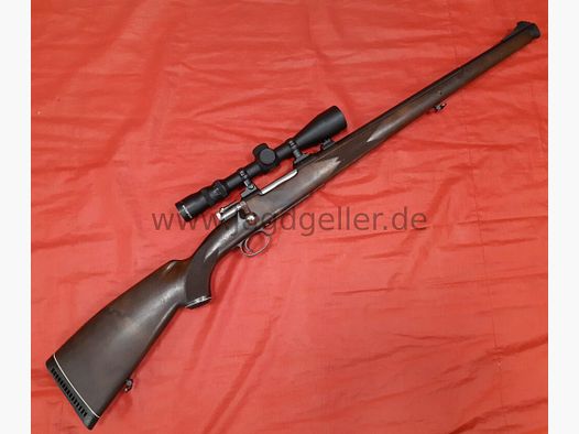 Repeater rifle Carl Gustafs with 3-9x40 scope 6.5x55SE