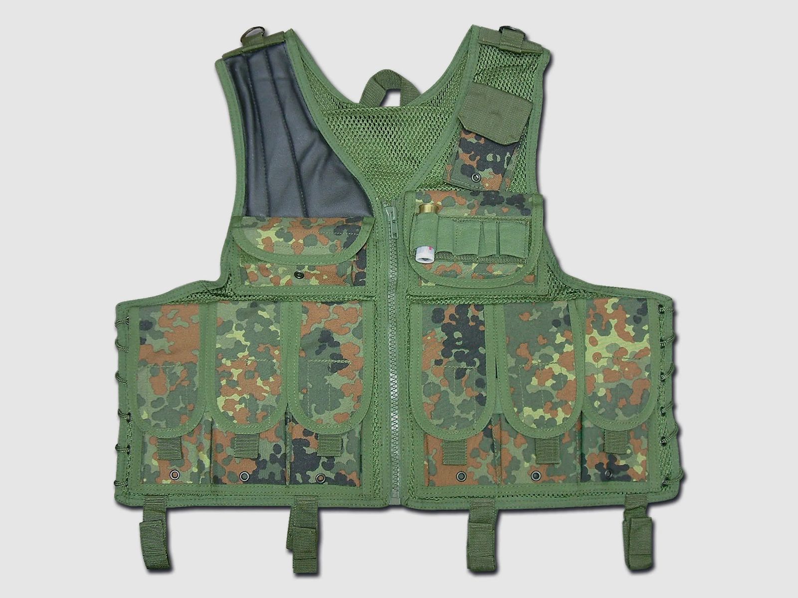 Unbekannt Tactical-Weste Import flecktarn