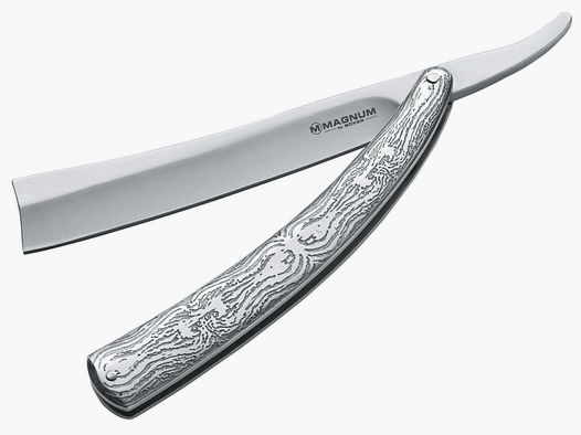 Taschenmesser MAGNUM FLEET STREET RAZOR §42a konform legal führen Rasiermesser-Form