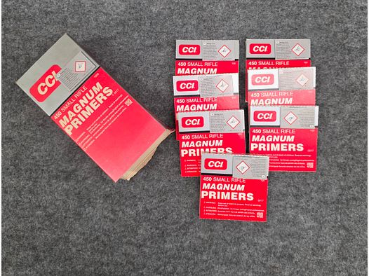 Reloader primer CCI 450 Magnum small rifle primers No. 450