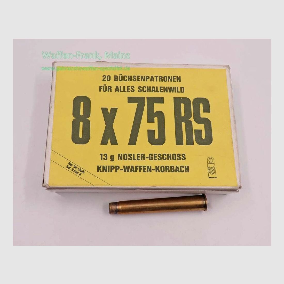 German Various cartridge cases