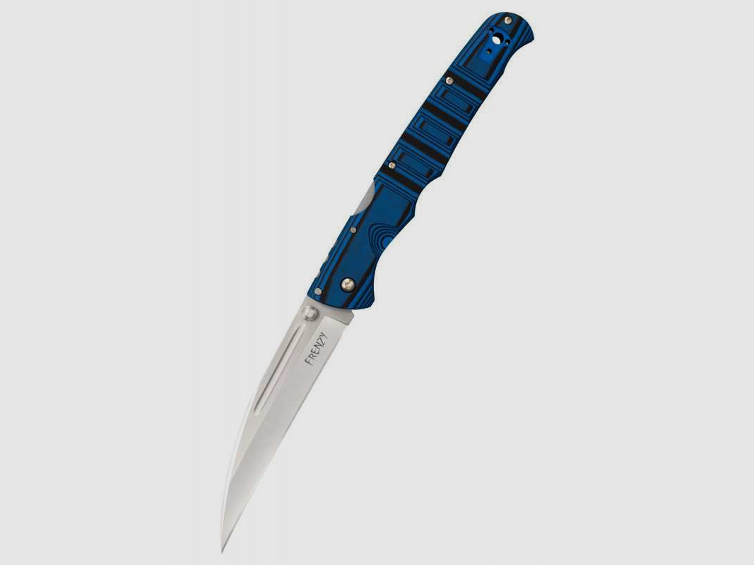 Cold Steel Frenzy II Taschenmesser, S35VN, Blau/Schwarz
