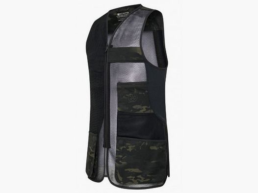 Beretta Camouflage Schietvest Zwart Beperkte Editie 500 Jaar Mod. Multicam Art. GT612 T2662 09ST BERETTA