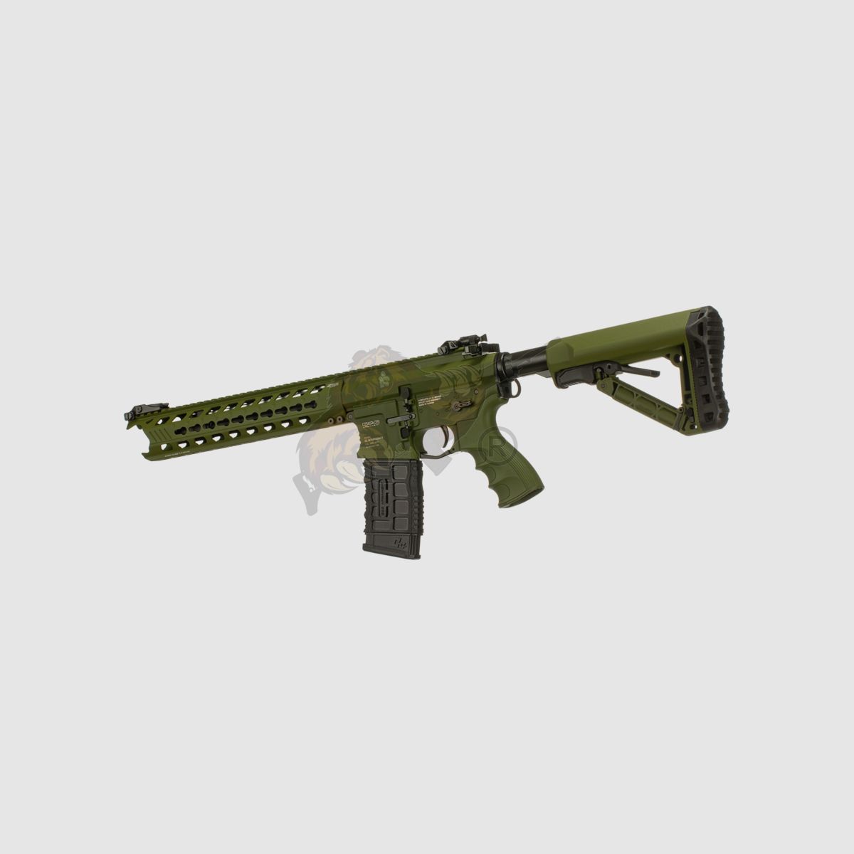 G&G GC16 Predator mit ETU in Hunter Green Airsoft S-AEG frei ab 18