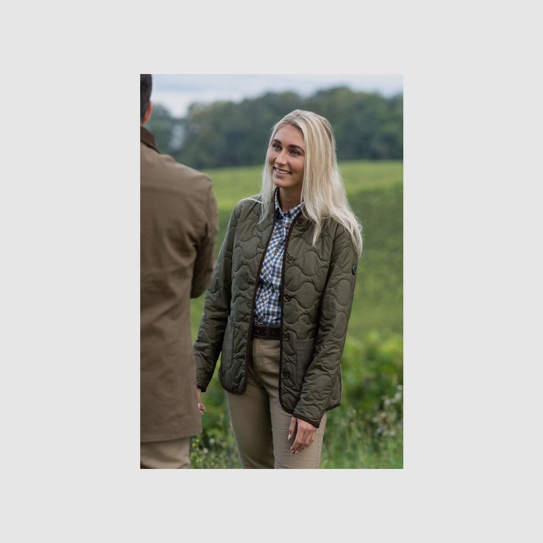 Blaser Damenjacke Casual Leonie Dunkeloliv