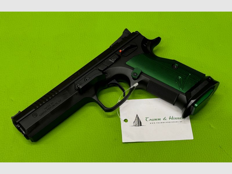 CZ TS 2 Racing Green 9mm Luger - halbautomatische Pistole - Neuwaffe